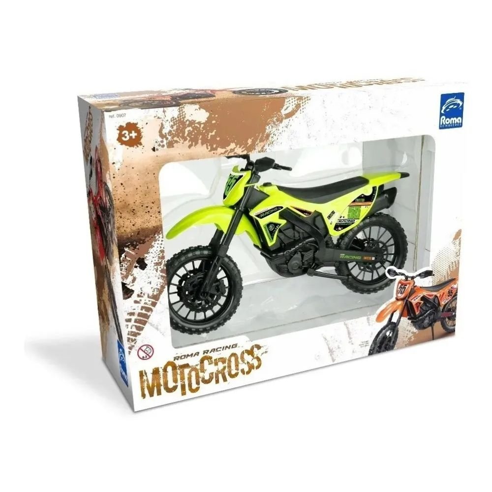 Moto Motocross Racing 0907 Verde - Roma