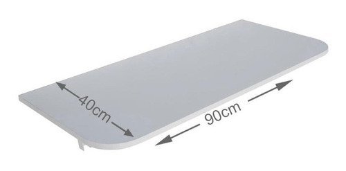 Mesa Dobravel Para Quarto Adulto Estilo Americana Nova Decor Mesa Multiuso - 3