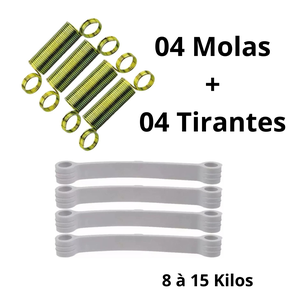 Kit 04 Molas + 4 Tirante Lavadoras Electrolux