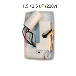 Chave de Parede Infinity P/ Ventiladores de Teto 220 V 1,5+2,5 Uf - 2