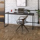 Ver imagem 2 de Mesa de Escritório Escrivaninha 150cm Dynamica Industrial C08 Preto Ônix - Mpozenato