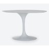 Base de Mesa de Jantar Saarinen Oval para Tampo de 150x90cm até 198x122cm Cor Branco - 1
