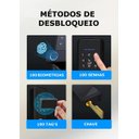 Ver imagem 3 de Fechadura Digital Inteligente Primebras Rio com Wi-fi e App