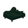 Mini Sofá Cama Divã Pet Cães e Gatos Orgânico Confortável e Reforçado Suede - 1