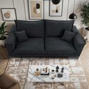 Ver imagem 7 de Sofá 2 Lugares Modular Boma 1,70m Boucle Cinza Escuro Sofá Inbox