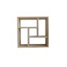 Nicho Quadrado com Divisórias 52x52x12cm Pinos – Eco - 1