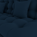 Ver imagem 7 de Sofa Cama 2 Lugares 185 Cm Duda Veludo Light B254 Azul Milani Store