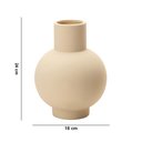 Ver imagem 4 de Vaso Decorativo em Cerâmica para Sala de Estar Bege 24 Cm M02 - D’Rossi