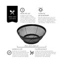 Ver imagem 2 de Escorredor de Aço Inox Multiuso Mimo Style:21 Cm