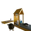 Ver imagem 6 de Quarto Infantil Cama e Mesa Dobrável KitCubos Espresso Móveis