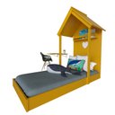 Ver imagem 5 de Quarto Infantil Cama e Mesa Dobrável KitCubos Espresso Móveis