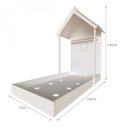 Ver imagem 7 de Quarto Infantil Cama e Mesa Dobrável KitCubos Espresso Móveis