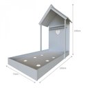 Ver imagem 7 de Quarto Infantil Cama e Mesa Dobrável KitCubos Espresso Móveis