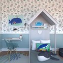 Ver imagem 2 de Quarto Infantil Cama e Mesa Dobrável KitCubos Espresso Móveis