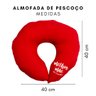 Almofada De Pescoço Para Viagem Vermelha Melhor Mãe:Vermelho - 3