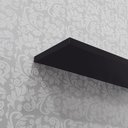 Ver imagem 4 de Kit 4 Prateleiras U 40 X 15cm Preta Suporte Invisível