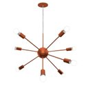 Ver imagem 1 de Lustre Pendente Bivolt 8 Lâmpadas Sputnik WOODS!
