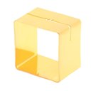 Ver imagem 1 de Jogo C 4 Anéis de Guardanapo Suíça Dourado 2,5 Cm Mimo Style