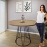 Mesa de Jantar 110cm Tampo MDF/BP Dubai  - 7