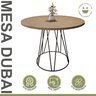 Mesa de Jantar 110cm Tampo MDF/BP Dubai  - 2