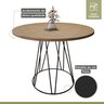 Mesa de Jantar 110cm Tampo MDF/BP Dubai  - 4