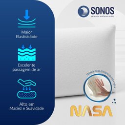 Kit Travesseiros Dual Confort e Marine Sonos 2 Peças - 9