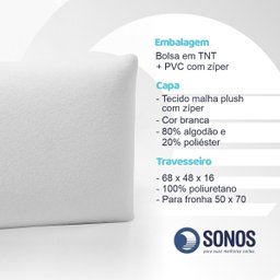 Kit Travesseiros Dual Confort e Marine Sonos 2 Peças - 3