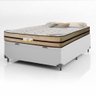 Cama Box com Baú Casal + Colchão de Molas Ensacadas - Atlanta - Apolospuma Premium - 138x188x64cm:br - 1