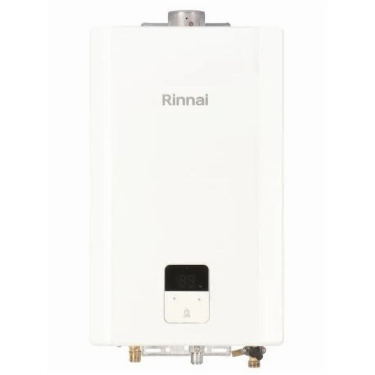 Aquecedor de Água Rinnai E10 Digital - Vazão 10 Litros - Branco - Gás Natural (gn) Reu-e100 Fehbn4