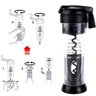 SACA ROLHA AUTOMATICO ABRIDOR DE GARRAFAS DE VINHO CORTA LACRE MANUAL SMART TOUCH - 3