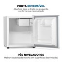 Ver imagem 3 de Frigobar Mondial 46l Porta Reversível 7 Níveis de Temperatura Branco 127v - Fgb-01-w50