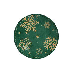 Conjunto com 6 Pratos de Sobremesa Coup Christmas Flake Ø21cm