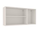 Ver imagem 4 de Armário Aéreo de Cozinha 3 Portas 120cm Rubi Branco Off White Yescasa