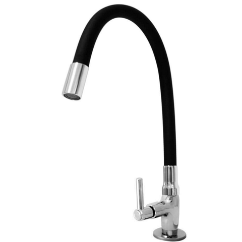 Torneira Cozinha Mesa Flexível Color Preta C-72