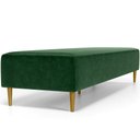 Ver imagem 6 de Puff Decorativo Sala de Estar Bali W01 Pés Palito 190x60cm Couríssimo Verde - Lyam Decor