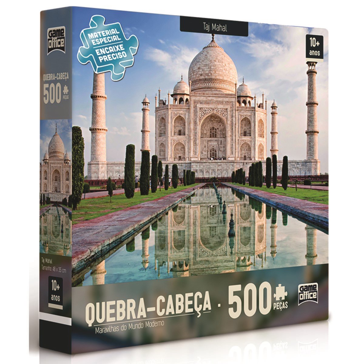 Quebra Cabeça Maravilhas do Mundo Moderno 500 Peças Toyster ...