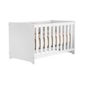 Ver imagem 2 de Berço Mali 2 em 1 para Colchão 130x70 cm 100% MDF Branco Fosco