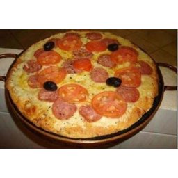 Forma de Pizza em Pedra Sabão de 35 Cm sem Alças e com Aro - 5