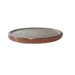 Forma de Pizza em Pedra Sabão de 35 Cm sem Alças e com Aro - 4