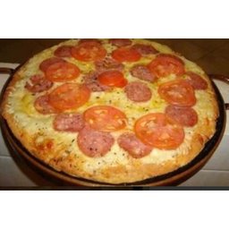 Forma de Pizza em Pedra Sabão de 35 Cm sem Alças e com Aro - 6