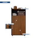 Ver imagem 5 de Armário de Escritório 2 Portas 1 Nicho Studio