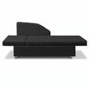 Ver imagem 6 de Sofá Cama Solteiro 1 Lugar com Baú Divã Bouclê Multifuncional Divã Quarto Hóspedes 195cm:Bouclê Pret