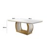 Conjunto Sala de Jantar Mesa e 6 Cadeiras Kate Espresso Móveis - 4