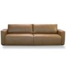 Sofá Cama Retrátil 4 Lugares para Sala 290cm Tâmisa L06 Couríssimo Marrom Castanho - Lyam Decor - 3