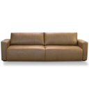 Ver imagem 3 de Sofá Cama Retrátil 4 Lugares para Sala 290cm Tâmisa L06 Couríssimo Marrom Castanho - Lyam Decor