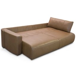 Sofá Cama Retrátil 4 Lugares para Sala 290cm Tâmisa L06 Couríssimo Marrom Castanho - Lyam Decor - 6 Sofá Cama Retrátil 4 Lugares para Sala 290cm Tâmisa L06 Couríssimo Marrom Castanho - Lyam Decor - 6