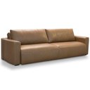 Ver imagem 1 de Sofá Cama Retrátil 4 Lugares para Sala 290cm Tâmisa L06 Couríssimo Marrom Castanho - Lyam Decor