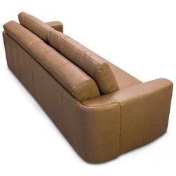 Sofá Cama Retrátil 4 Lugares para Sala 290cm Tâmisa L06 Couríssimo Marrom Castanho - Lyam Decor - 7 Sofá Cama Retrátil 4 Lugares para Sala 290cm Tâmisa L06 Couríssimo Marrom Castanho - Lyam Decor - 7