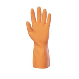 Luva de Látex Reforçada Laranja Max Orange Da208d Ca 11286 Danny (12 Pares) - 3