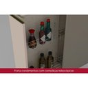 Ver imagem 7 de Kit de Cozinha Modulada 14 Peças Connect 1 (4 Armários + 4 Balcões + 2 Paneleiros + 4 Complementos) 